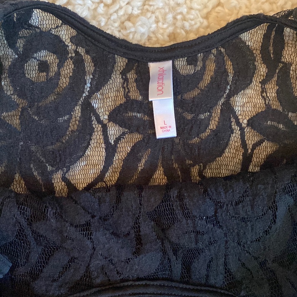 Xhilaration Black Lace Top - Picture 13 of 16